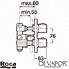 Roca Spare Diagram