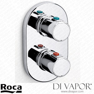 Roca T-500 1/2 Built-In Thermostatic Bath/Shower Mixer (A5A2918C00) Spare Parts