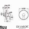 Roca Spare Diagram