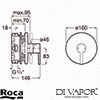 Roca Spare Diagram