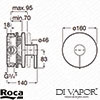 Roca Spare Diagram