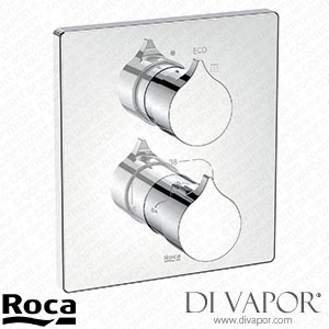 Roca Built-In Thermostatic Bath-Shower Mixer with Automatic Diverter and 2 Outlets (A5A2C3AC00) Spare Parts