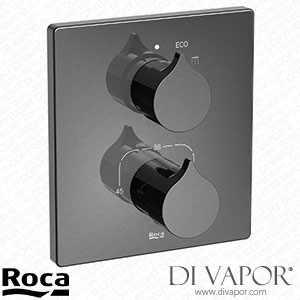 Roca Built-In Thermostatic Bath-Shower Mixer with Automatic Diverter and 2 Outlets (A5A2C3ACN0) Spare Parts