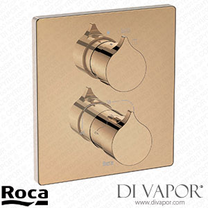 Roca Built-In Thermostatic Bath-Shower Mixer with Automatic Diverter and 2 Outlets (A5A2C3ARG0) Spare Parts