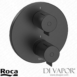 Roca Built-In Thermostatic Bath-Shower Mixer (2 Ways) with Automatic Diverter (A5A2K18NB0) Spare Parts