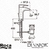 Roca Spare Diagram