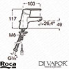 Roca Spare Diagram