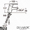 Roca Spare Diagram