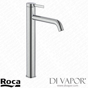 Roca Basin Mixer Extended Height Smooth Body with Click Clack Waste, Cold Start (A5A349EC00) Spare Parts