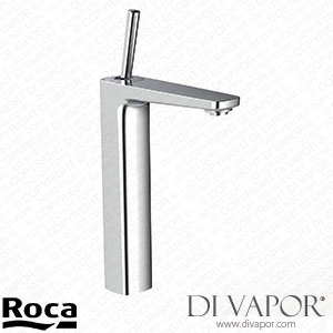 Roca Single Lever Extended Basin Mixer with Smooth Body and Click-Clack Waste (A5A376DC00) Spare Parts