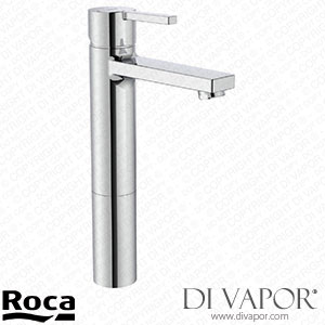 Roca Single Lever Extended Height Basin Mixer with Smooth Body Cold Start (A5A3796C0R) Spare Parts