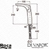 Roca Spare Diagram