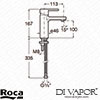 Roca Spare Diagram