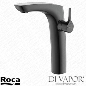 Roca Single Lever Extended Height Basin Mixer with Smooth Body Cold Start 3/8 (A5A3C3ANM0) Spare Parts