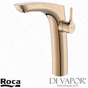 Roca Single Lever Extended Height Basin Mixer with Smooth Body Cold Start 3/8 (A5A3C3ARG0) Spare Parts