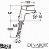 Roca Spare Diagram