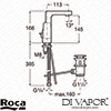 Roca Spare Diagram