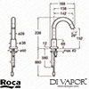 Roca Spare Diagram