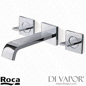 Roca Flat Built-In 3 Hole Basin Mixer (A5A4732C0N) Spare Parts