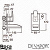 Roca Spare Diagram