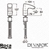 Roca Spare Diagram