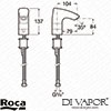 Roca Spare Diagram