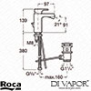 Roca Spare Diagram