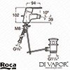 Roca Spare Diagram