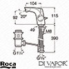 Roca Spare Diagram