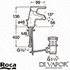 Roca Spare Diagram