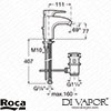 Roca Spare Diagram