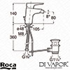 Roca Spare Diagram