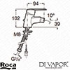 Roca Spare Diagram