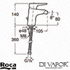 Roca Spare Diagram