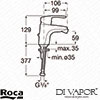 Roca Spare Diagram