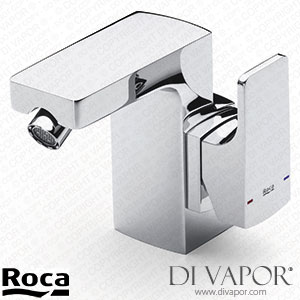 Roca Bidet Mixer Integrated Lateral Handle with Pop-Up Waste Cold Start (A5A6301C00) Spare Parts