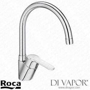 Roca Kitchen Sink Mixer with Swivel Spout (A5A8E25C00) Spare Parts