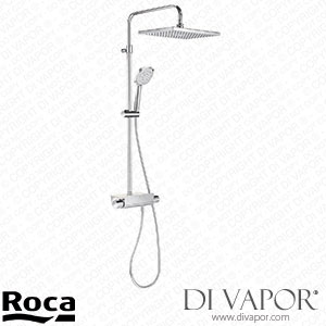 Roca SQUARE - Thermostatic Shower Column with Shelf (A5A9C88C00) Spare Parts