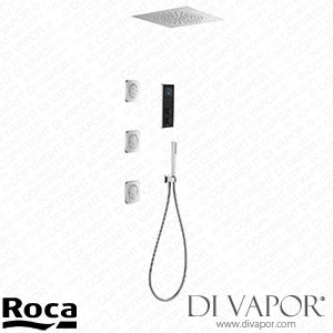 Roca Smart Shower Pack - 3 Outlets Square Design (A5D124AC00) Spare Parts