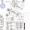 Ideal Standard A6340AA Mixer Spare Tech Diagram