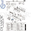 Ideal Standard A6578AA Mixer Spare Tech Diagram