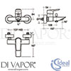 Ideal Standard A6583AA Mixer Spare Diagram