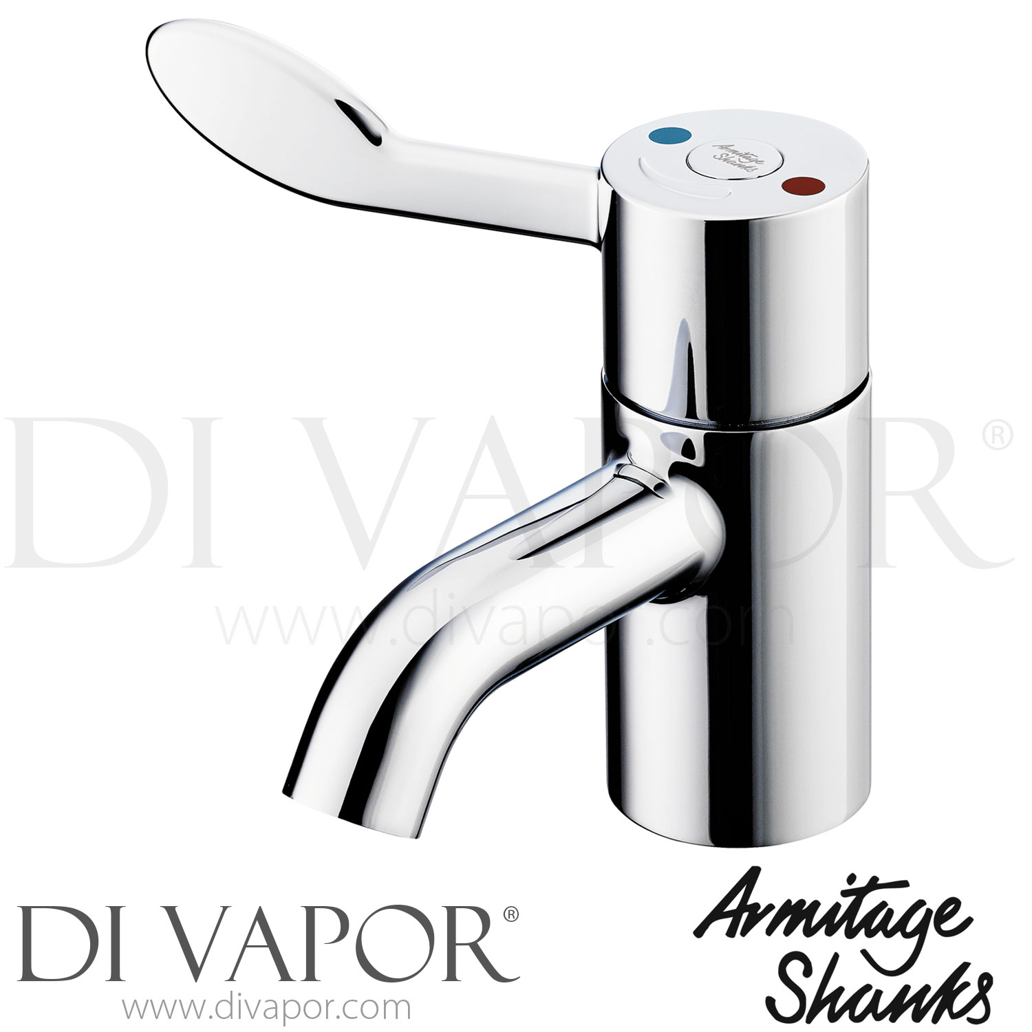 Armitage Shanks A6697AA Contour 21 Thermostatic Basin Mixer With Copper   Armitage Shanks A6697AA Mixer Spare Parts 