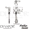 Armitage Shanks A6698AA Mixer Spare Diagram