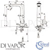 Ideal Standard A7023GN GEN1 Mixer Spare Diagram