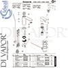 Ideal Standard A7048AA Mixer Spare Tech Diagram