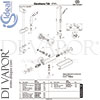 Ideal Standard A7205AA Mixer Spare Tech Diagram