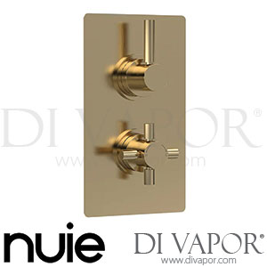 Hudson Reed A8007 Tec Pura Concealed Twin Shower Valve with Built-in Diverter Spare Parts