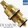 Brass Tap Gland with Rubber Seal with Thread - 1/2