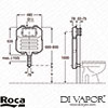 Roca Spare Diagram